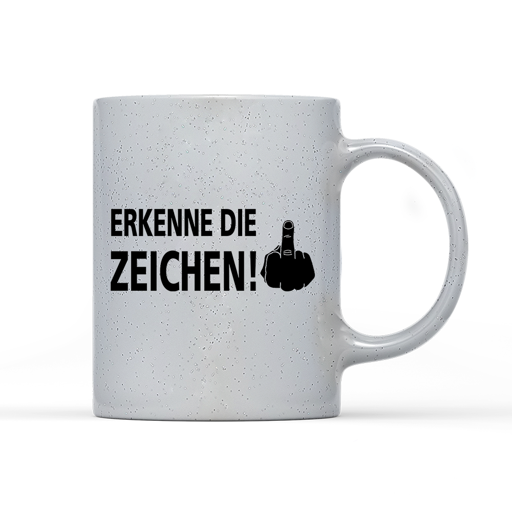 Tasse Magic Erkenne die Zeichen