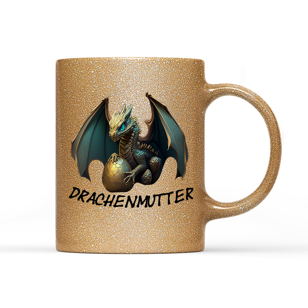 Tasse Glitzer Edition Drachenmutter