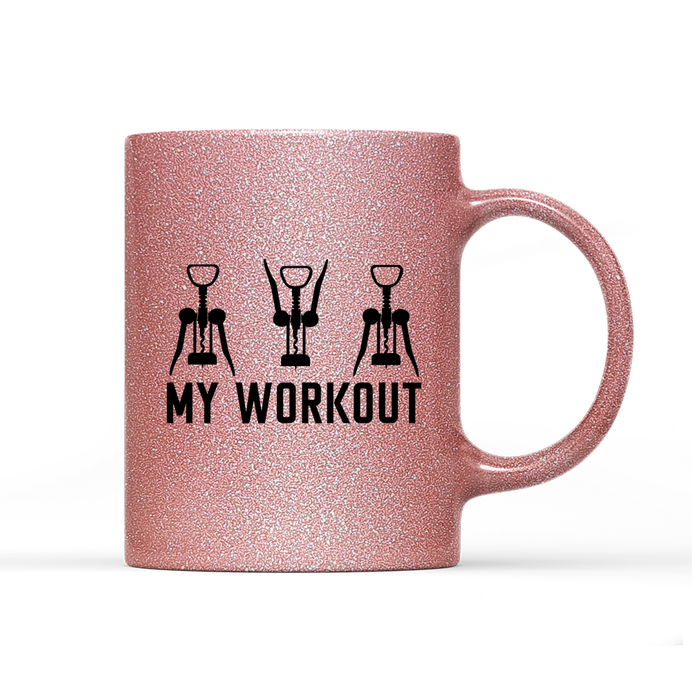Tasse Glitzer Edition My Workout