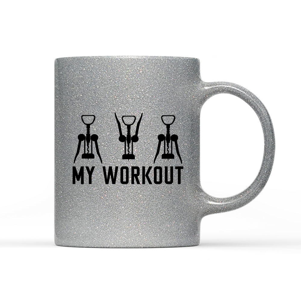 Tasse Glitzer Edition My Workout