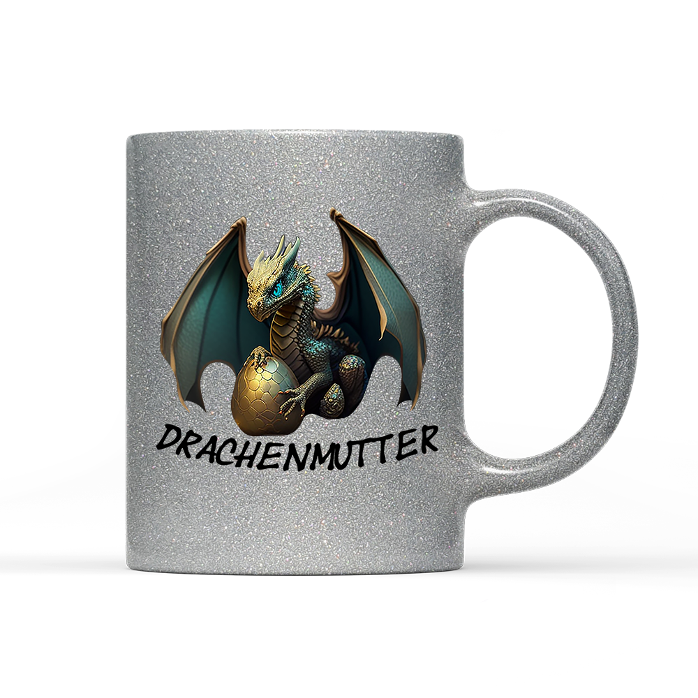 Tasse Glitzer Edition Drachenmutter