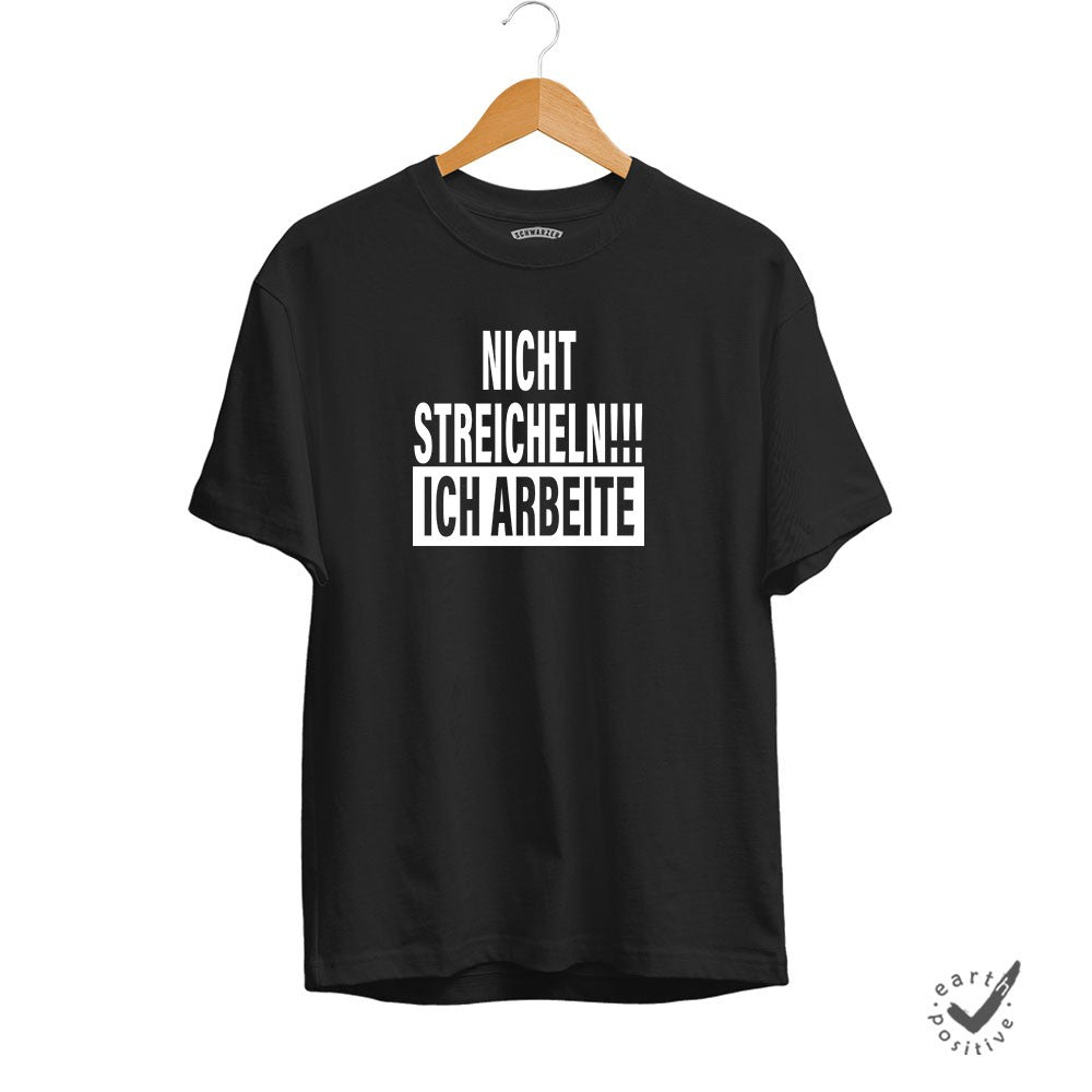Herren T-Shirt Nicht Streicheln