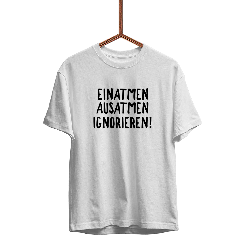 Herren T-Shirt Ignorieren