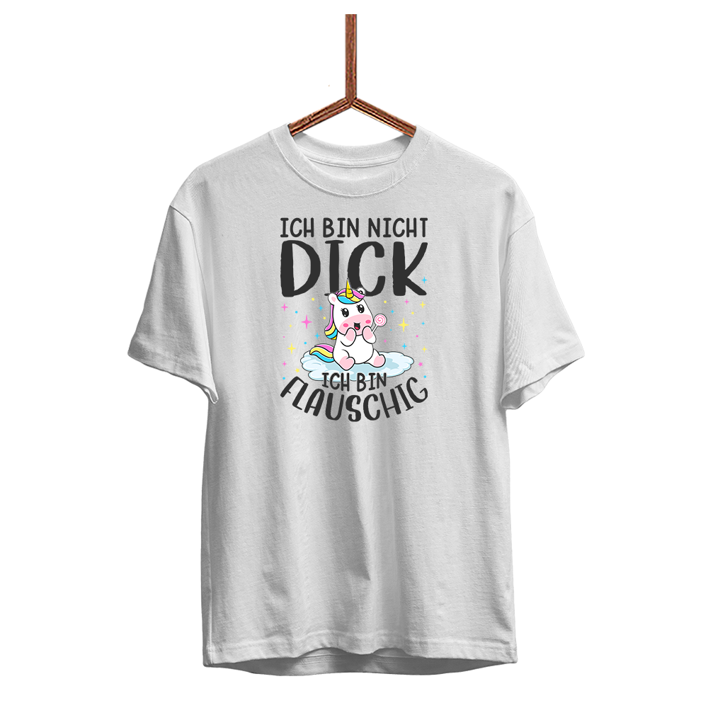 Herren T-Shirt Ich bin nicht dick, ich bin flauschig