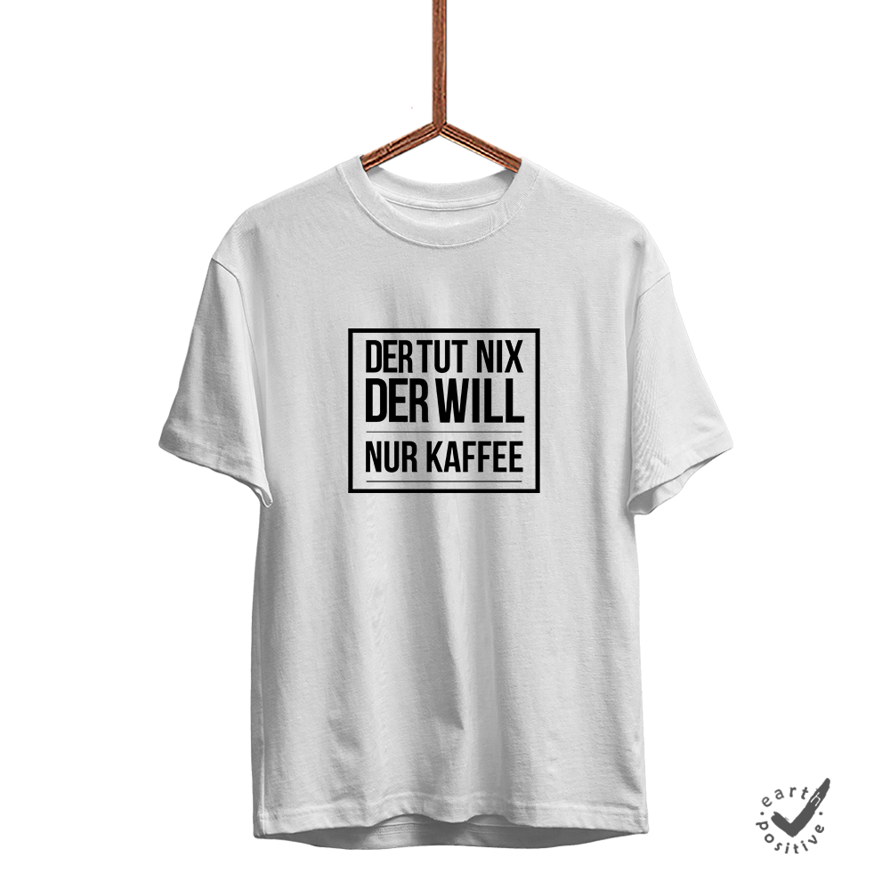 Herren T-Shirt Der tut nix der will nur Kaffee