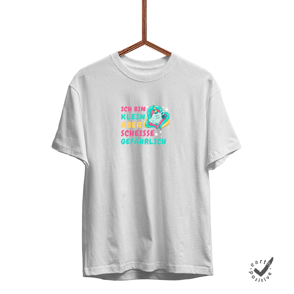 Herren T-Shirt Ich bin klein aber scheisse gefährlich