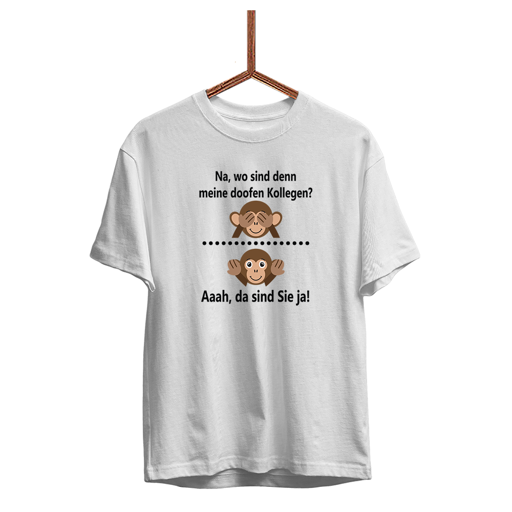 Herren T-Shirt Na, wo sind denn meine doofen Kollegen