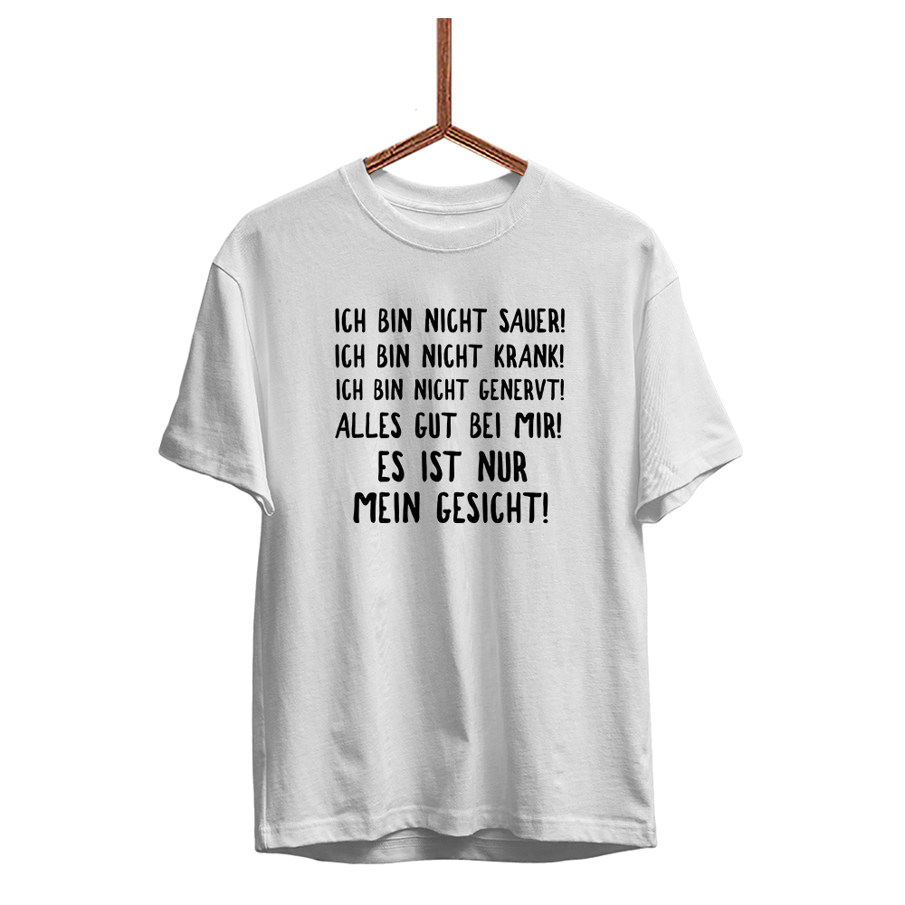 Herren T-Shirt Mein Gesicht