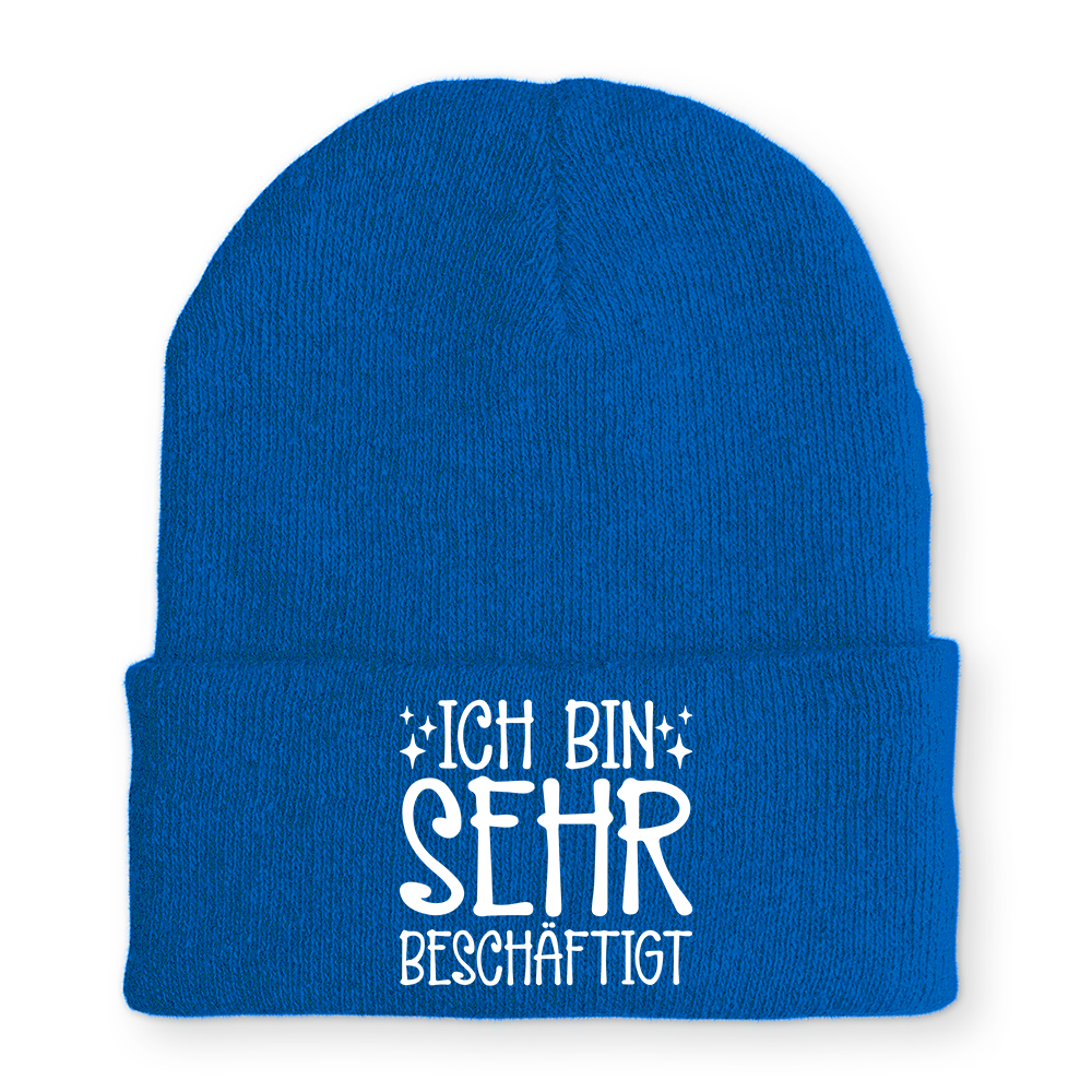 Mütze Ich bin sehr beschäftigt