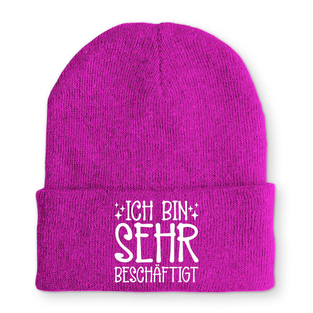 Mütze Ich bin sehr beschäftigt