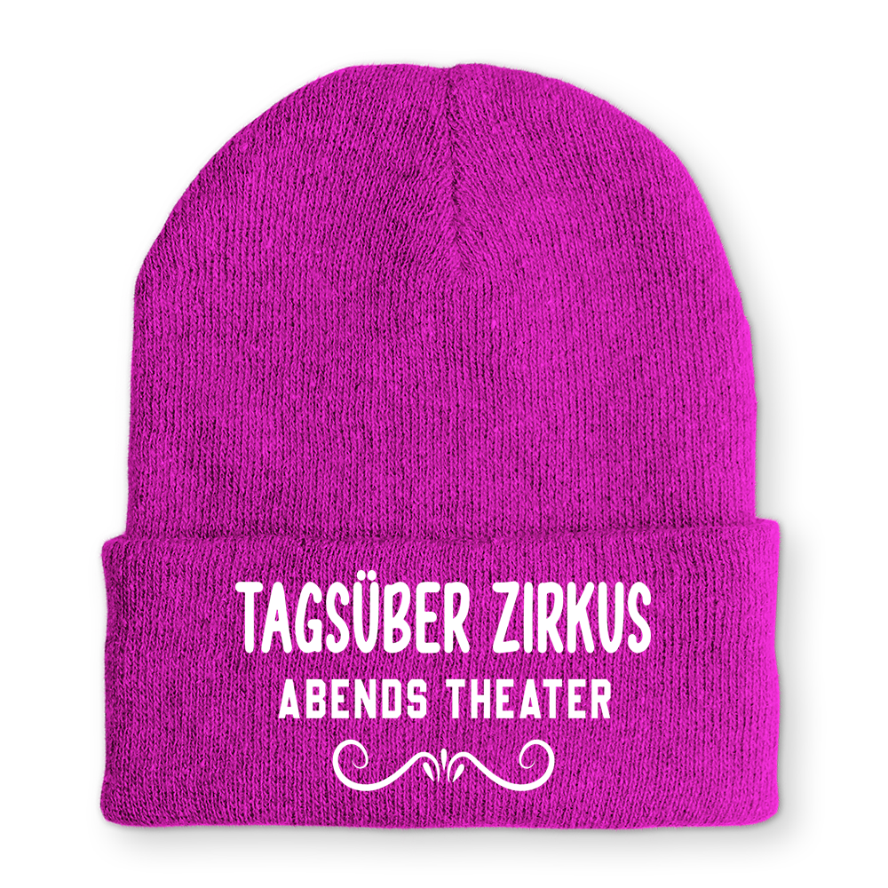 Mütze Tagsüber Zirkus Abends Theater
