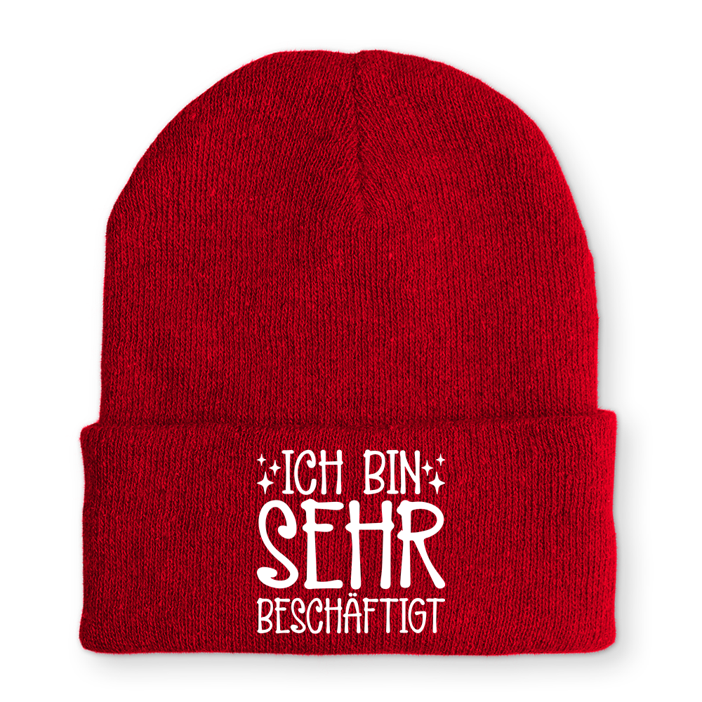 Mütze Ich bin sehr beschäftigt