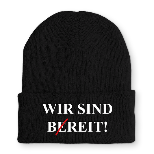 Mütze Wir sind bereit