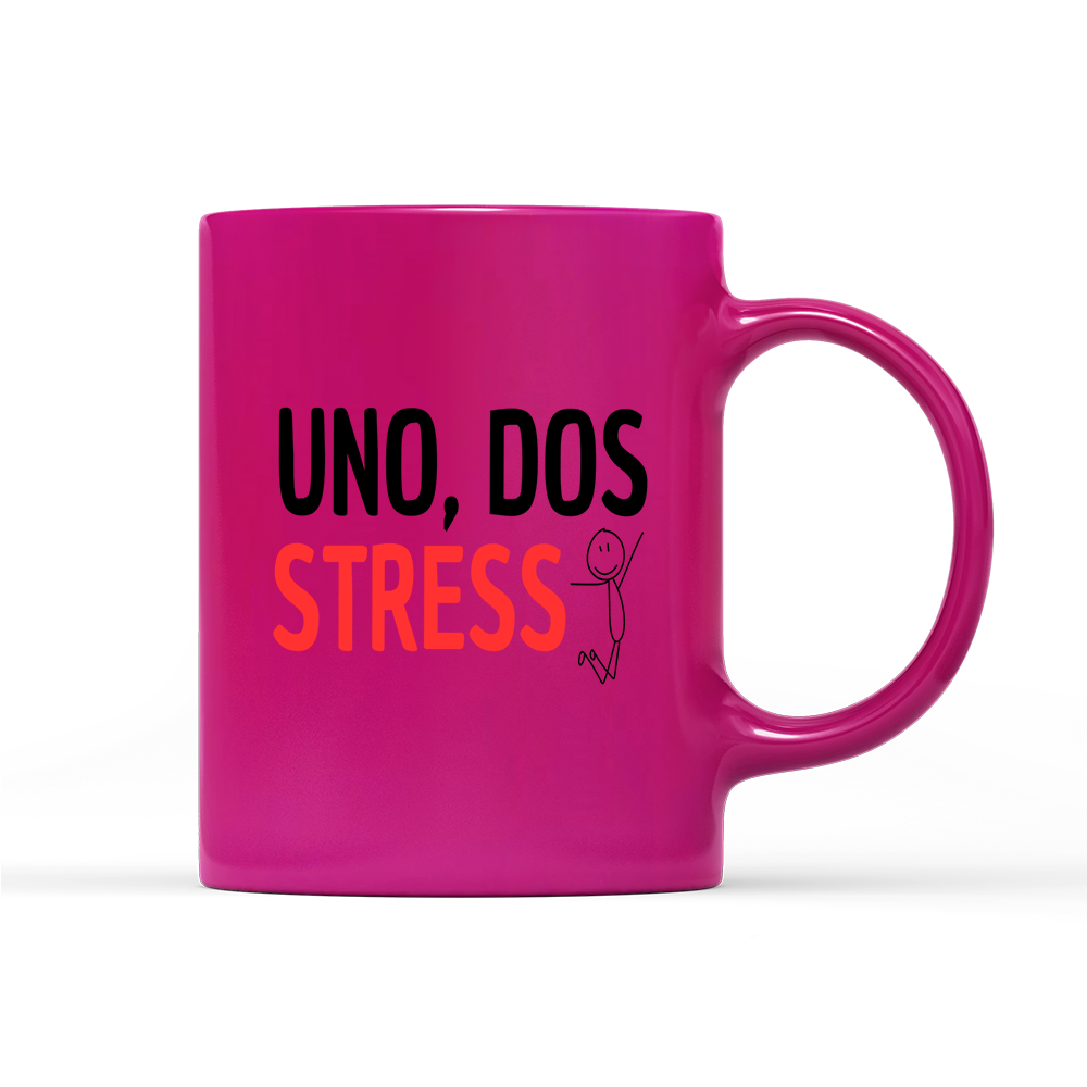 Tasse Neon UNO, DOS STRESS