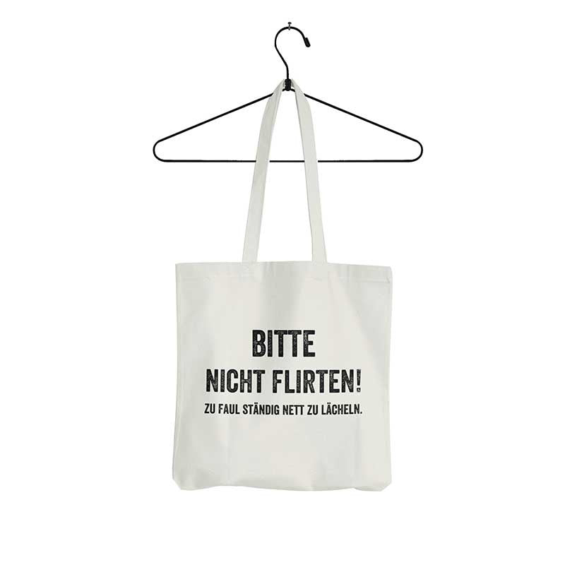 Tasche Nicht flirten!