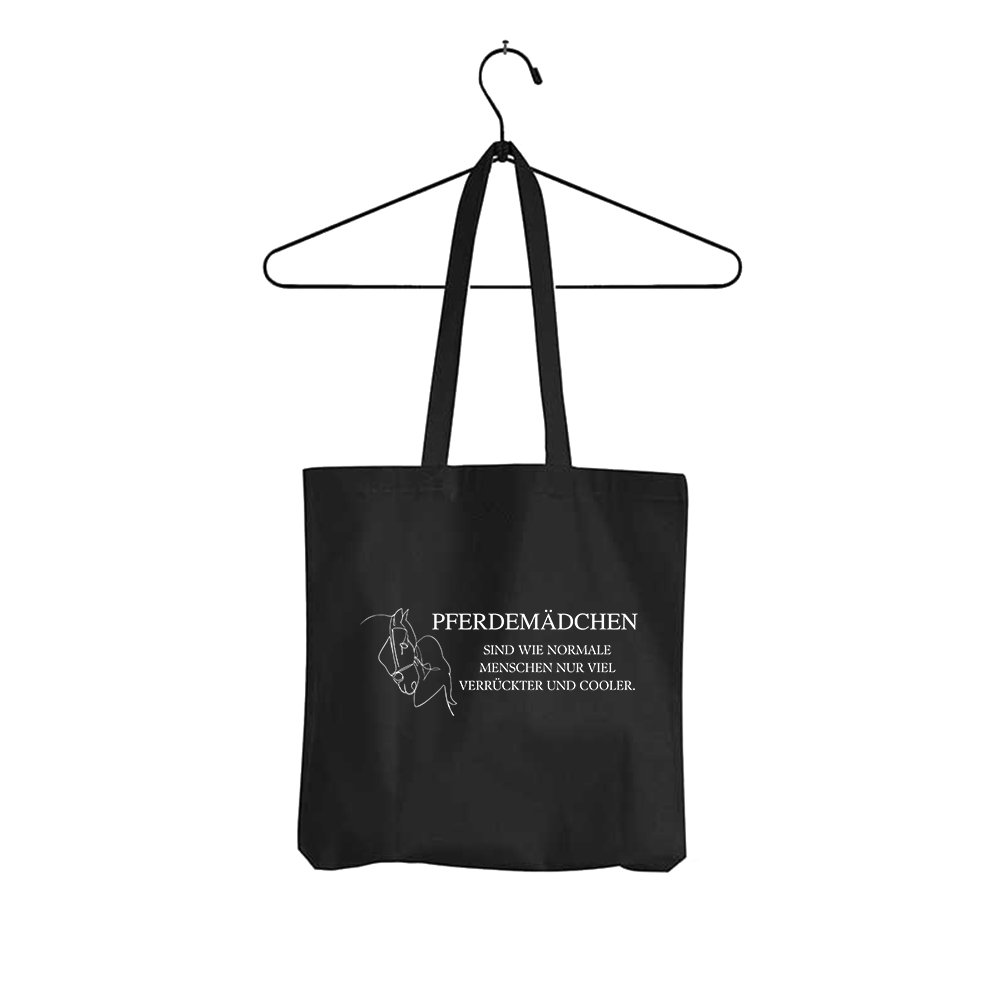 Tasche Pferdemädchen sind wie normale menschen nur viel Verrückter
