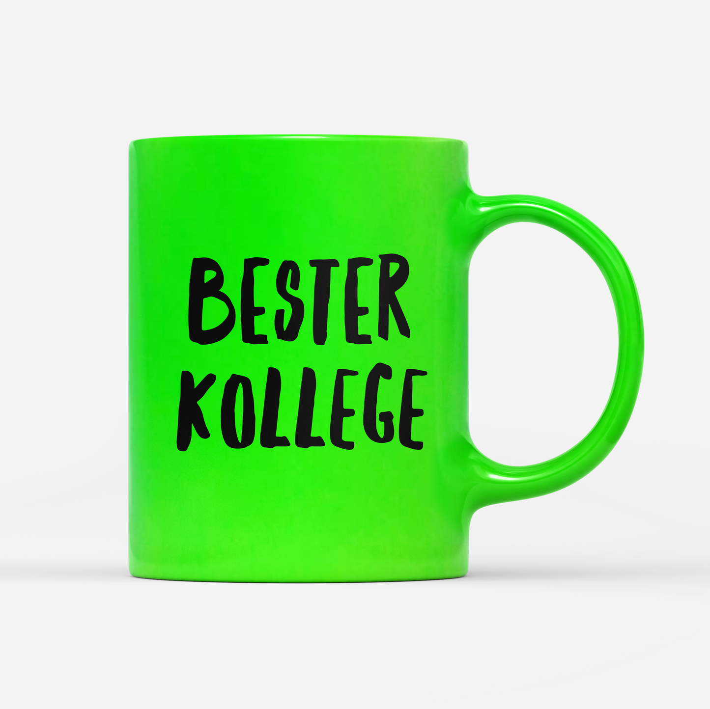 Tasse Neon Bester Kollege