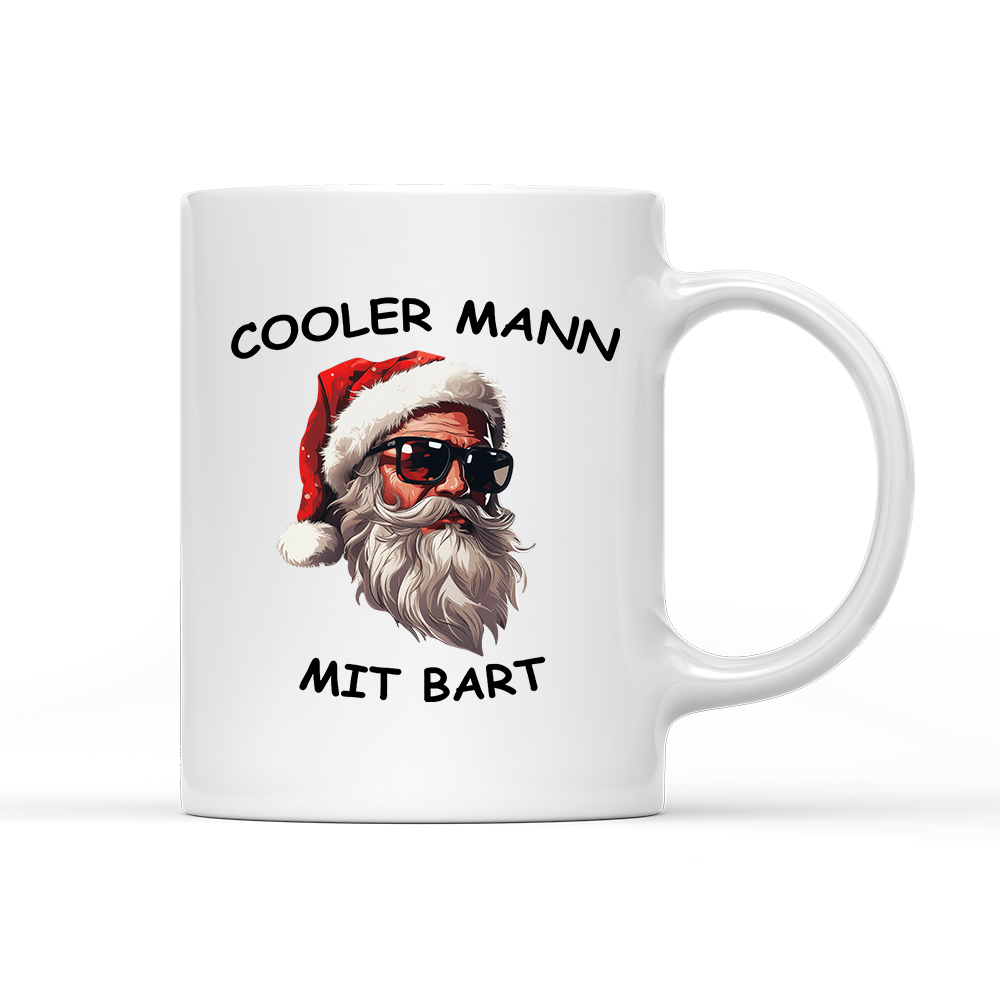 Tasse Cooler Mann mit Bart