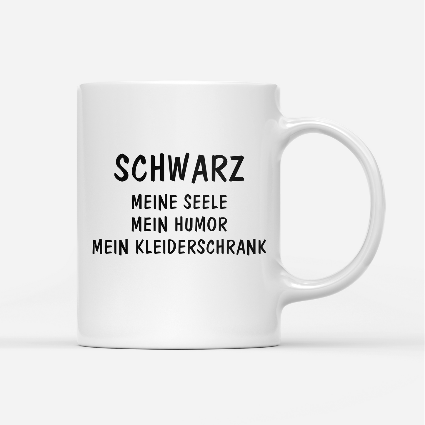 Tasse Schwarz