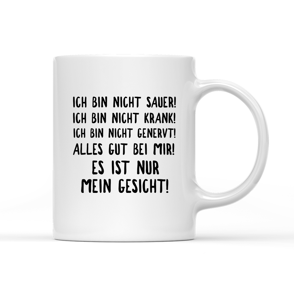 Tasse Mein Gesicht