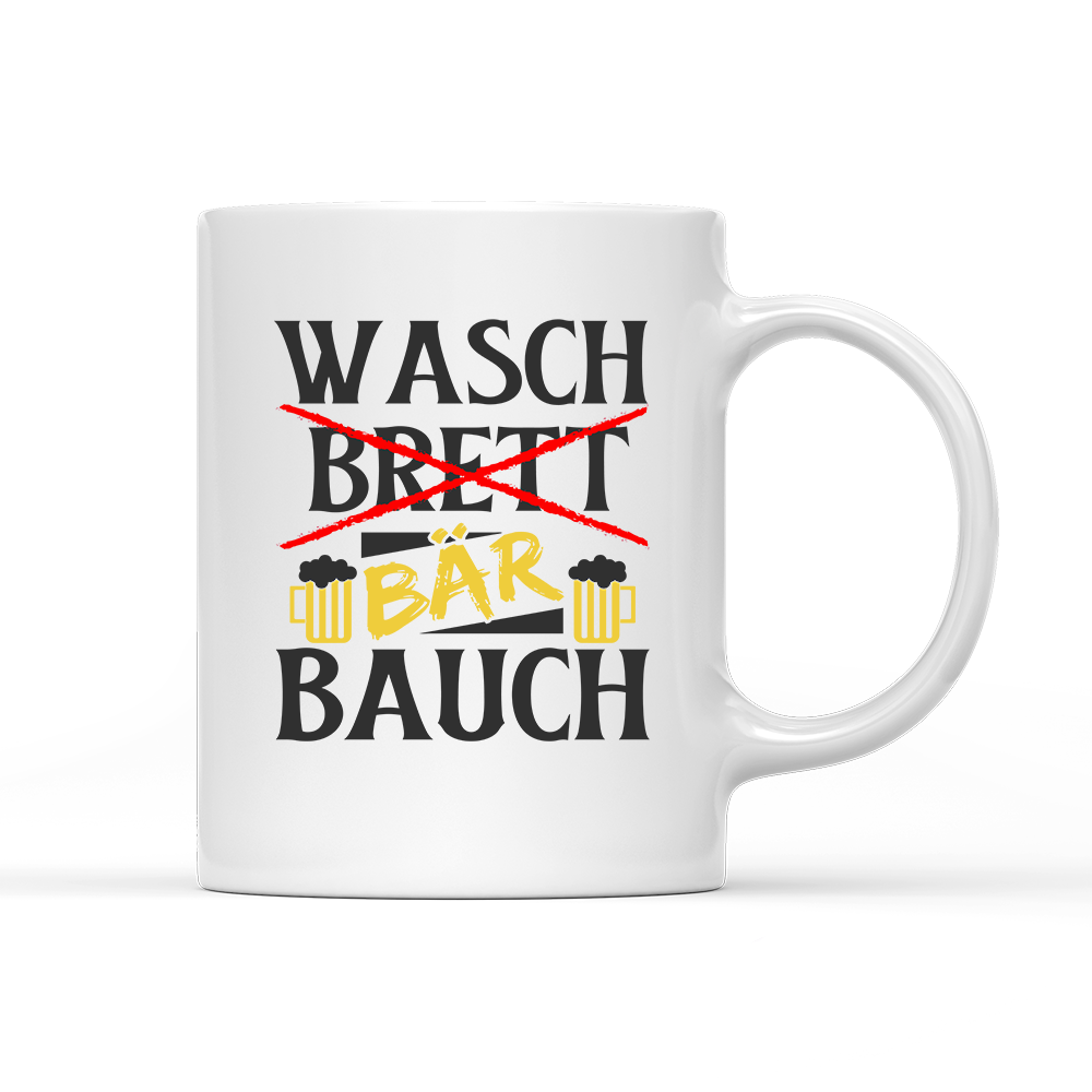 Tasse Wasch Bär Bauch