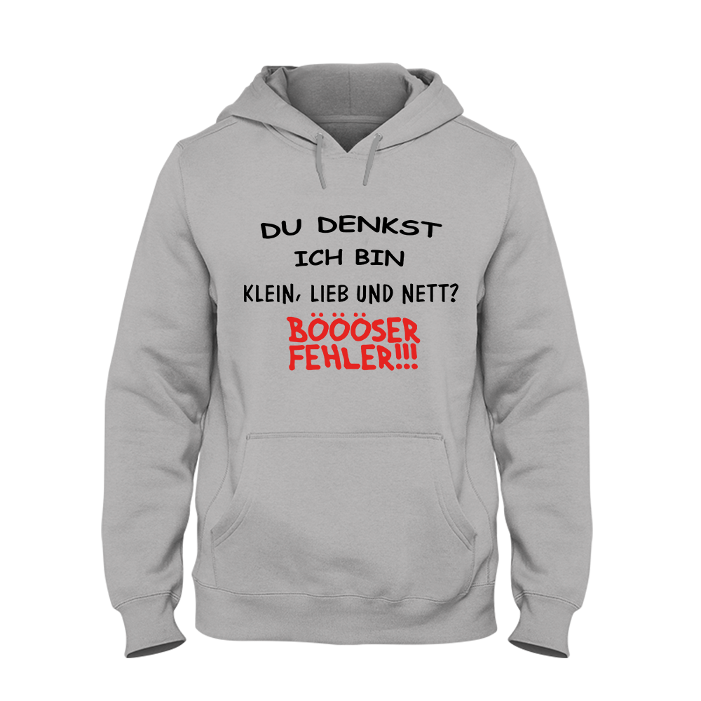 Hoodie Klein, lieb und nett