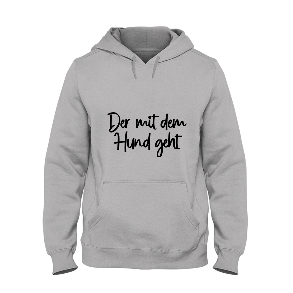 Hoodie Unisex Der mit dem Hund geht