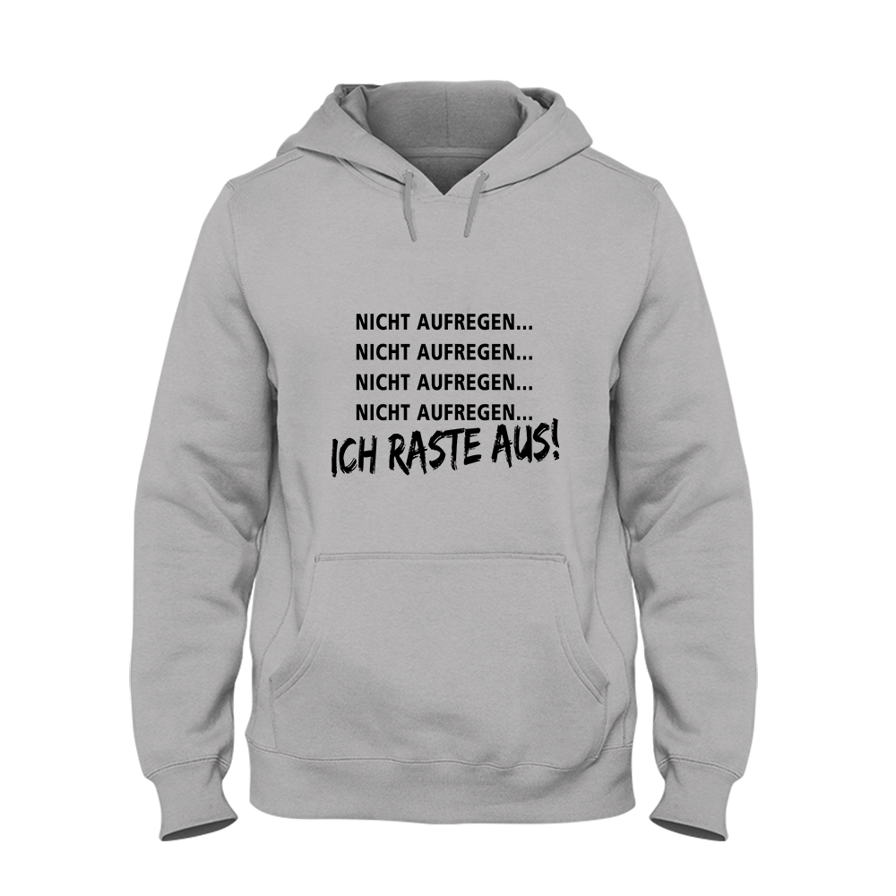 Hoodie Unisex Ich Raste aus