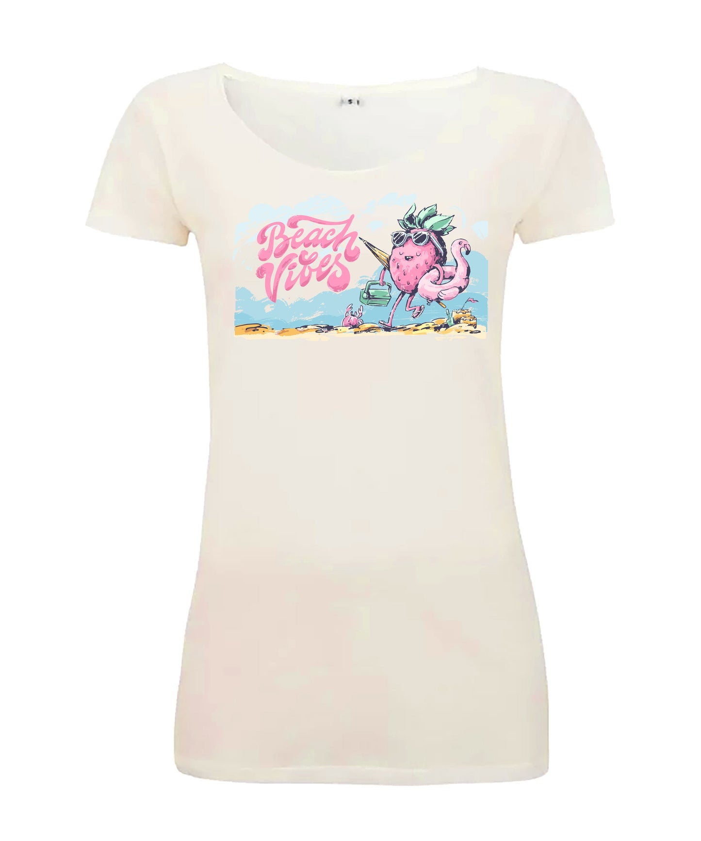 Sommershirt Beach Vibes Damen T-Shirt