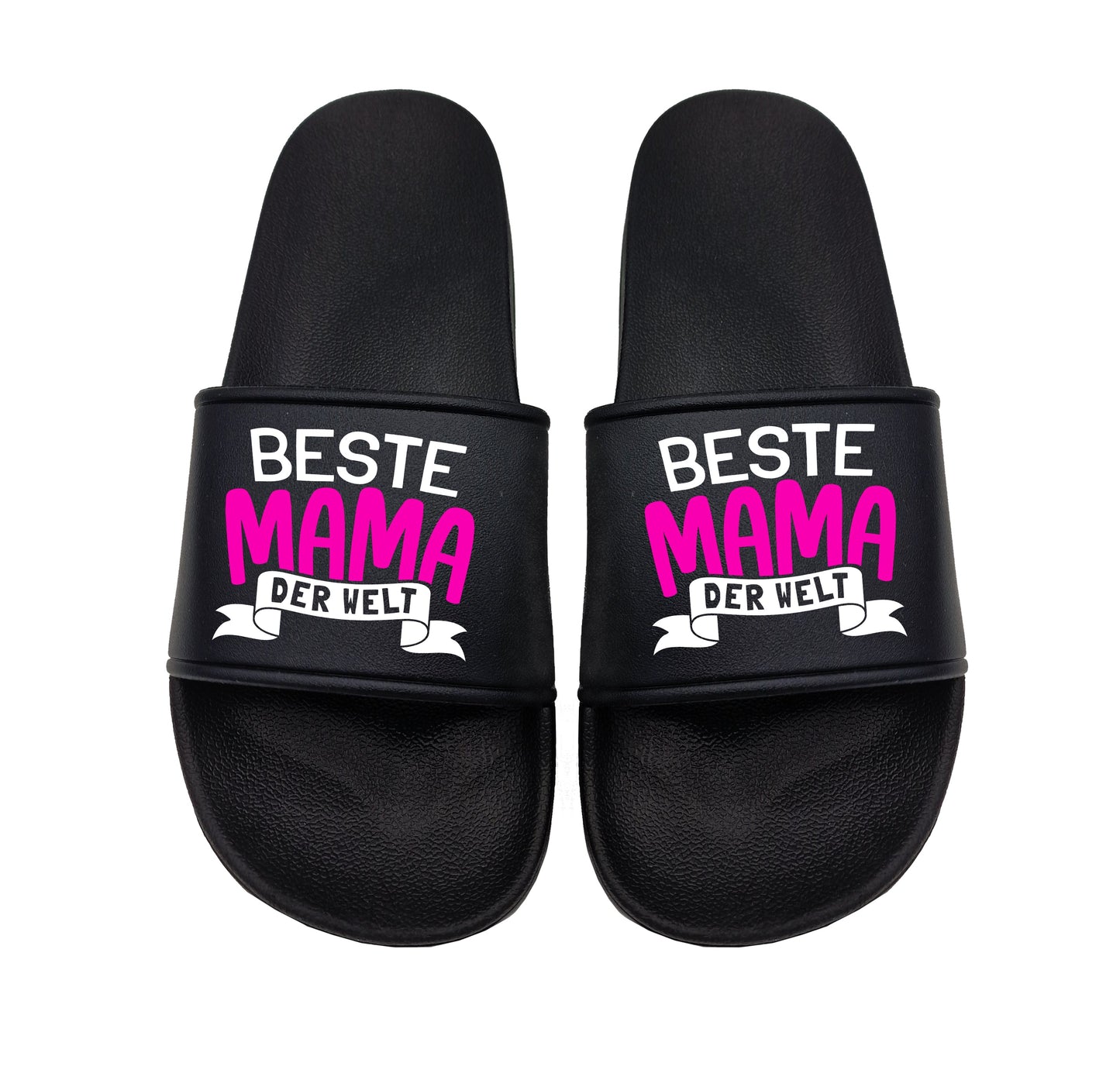 Badeschuhe Beste Mama der Welt / Bester Papa der Welt SET