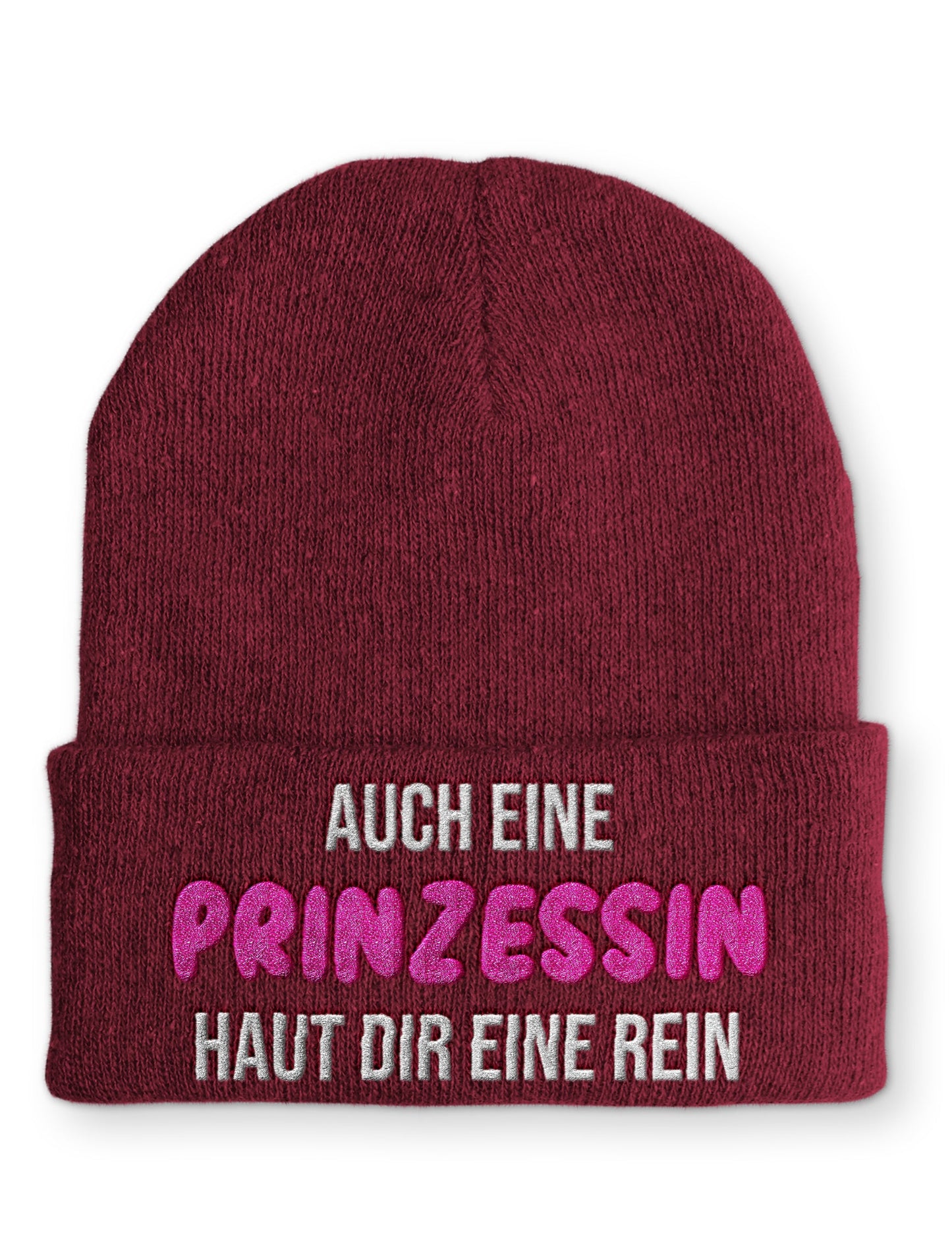 Mütze Auch eine Prinzessin haut dir eine rein