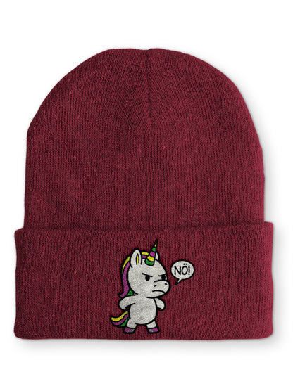 Mütze Einhorn Nö