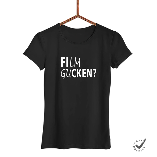 Damen T-Shirt Film gucken