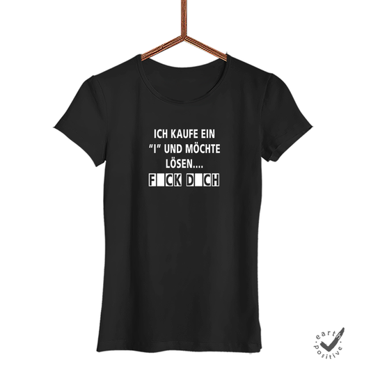 Damen T-Shirt Kaufe ein i