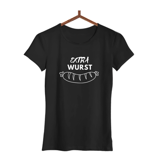Damen T-Shirt Extra Wurst