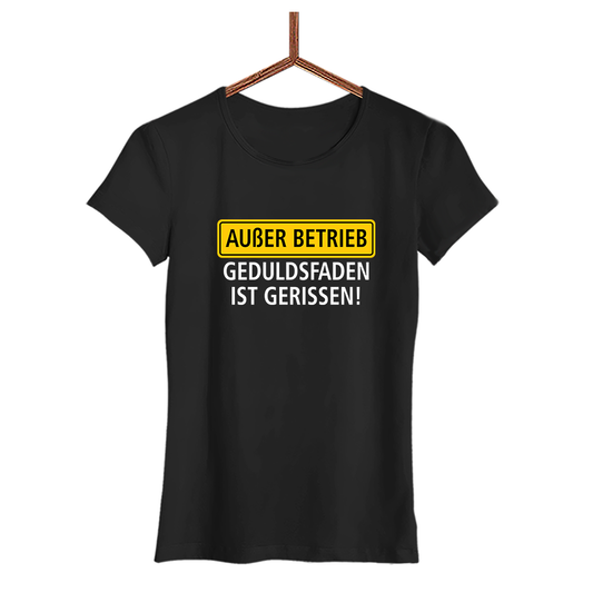 Damen T-Shirt Außer Betrieb