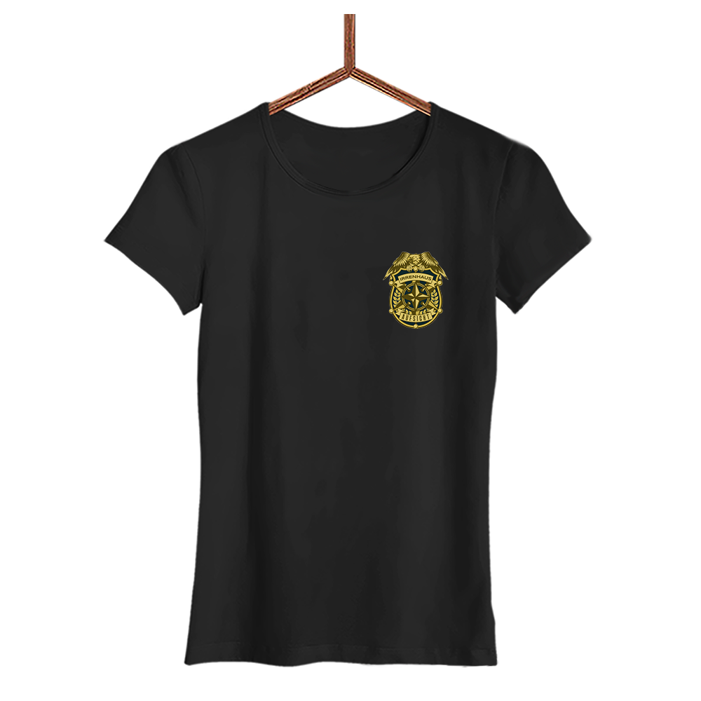 Damen T-Shirt Irrenhaus Aufsicht