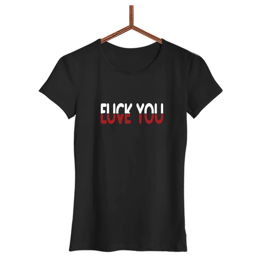 Damen T-Shirt Love you