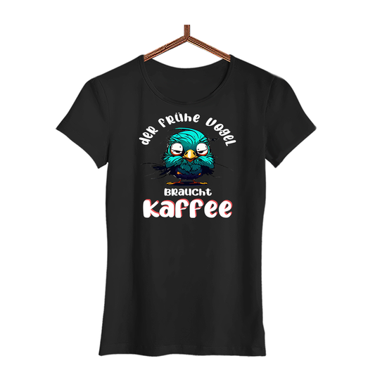 Damen T-Shirt der frühe Vogel