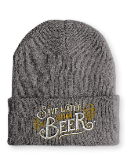 Mütze Save Water drink Beer