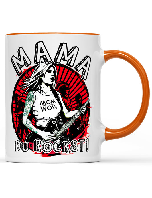 Tasse Mama du rockst! Muttertag Special