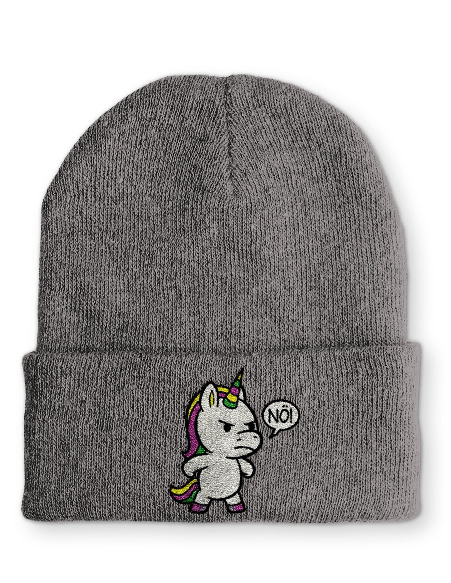 Mütze Einhorn Nö