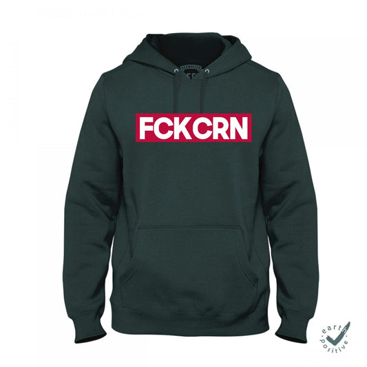 Hoodie Fuck Corona schwarz