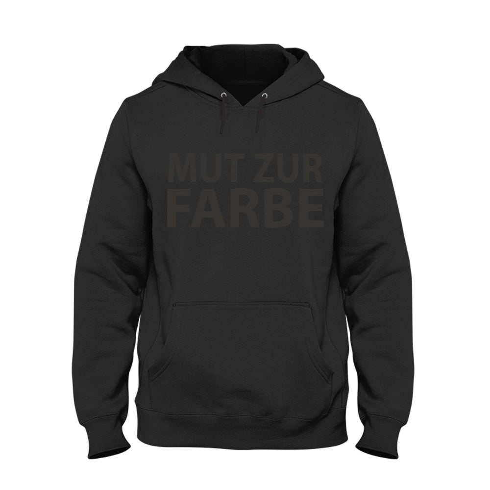 Hoodie Unisex Mut zur Farbe