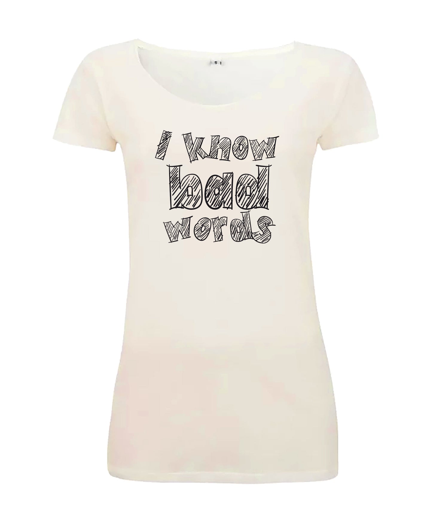 Sommershirt I know bad words Damen T-Shirt