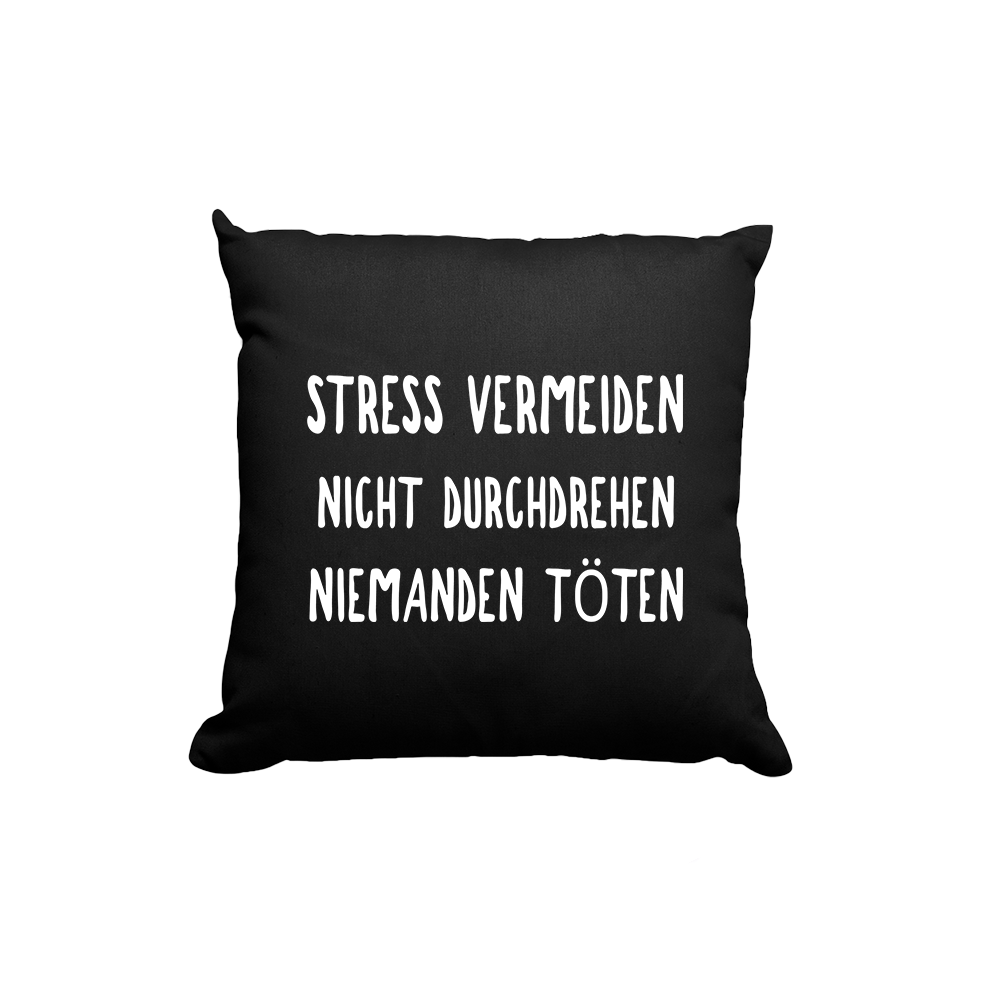 Kissen Stress vermeiden