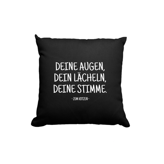 Kissen Zum kotzen