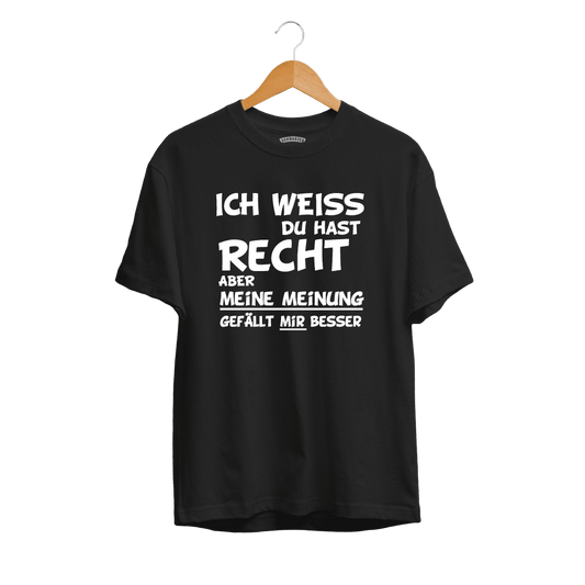 Herren T-Shirt Ich weiss du hast Recht