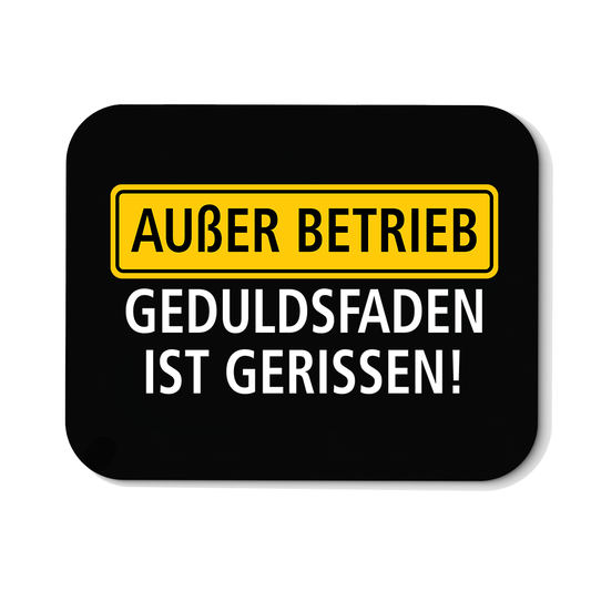 Mousepad Außer Betrieb