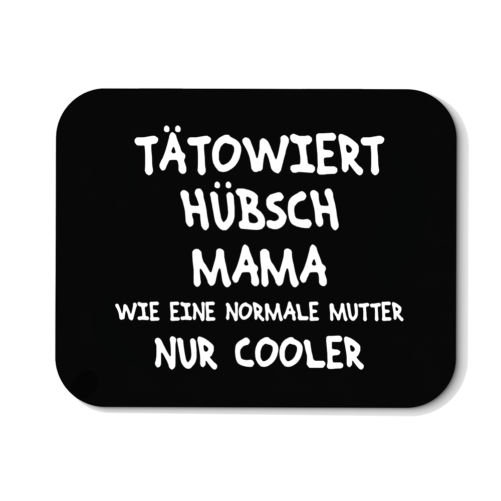 Mousepad Tätowiert Hübsch Mama